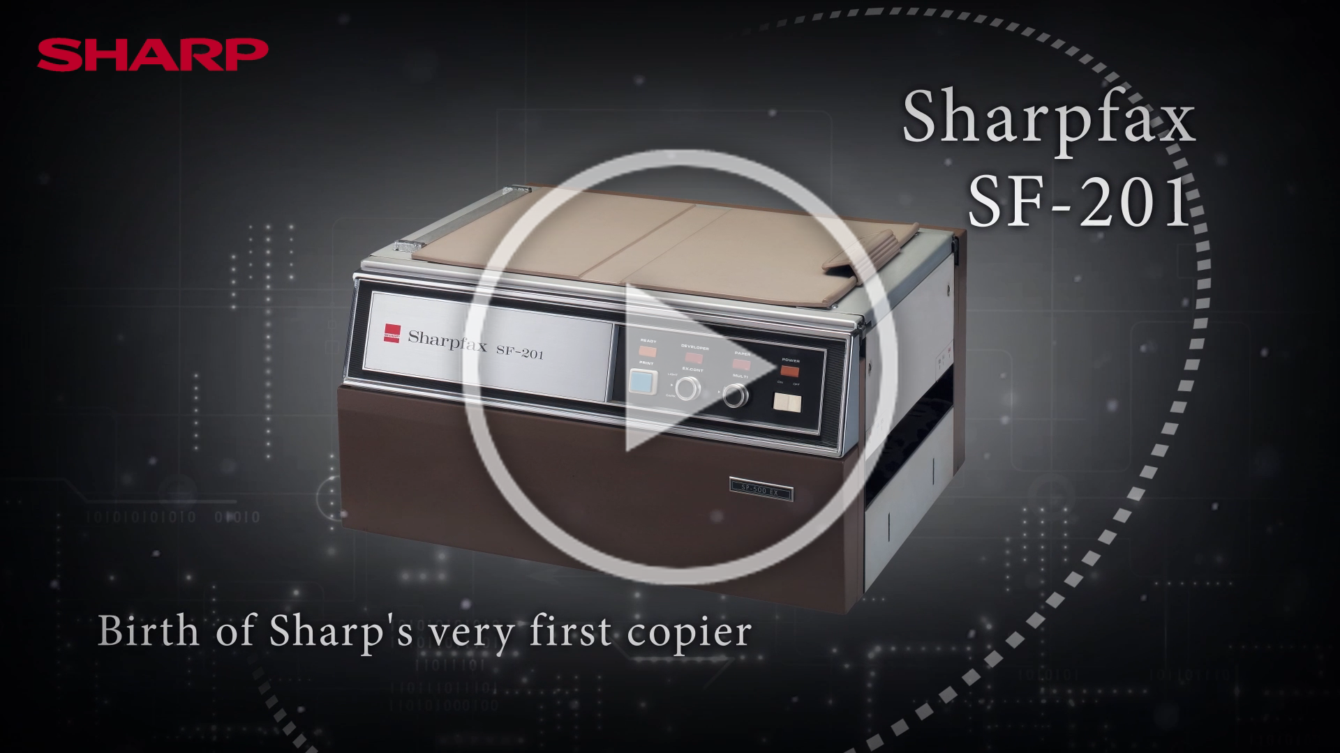 SHARP copier